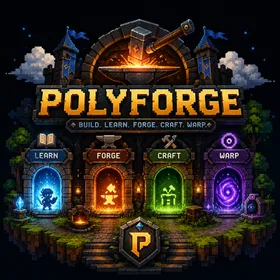 The PolyForge crest